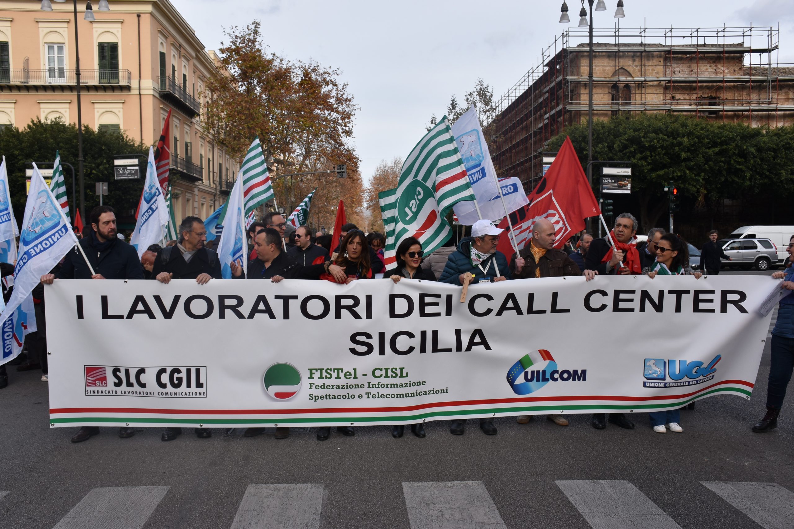 manifestazione call center