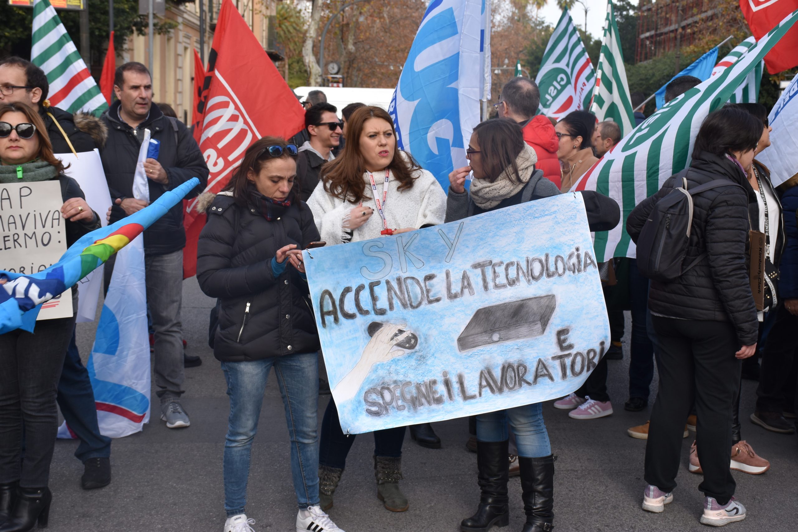 manifestazione call center